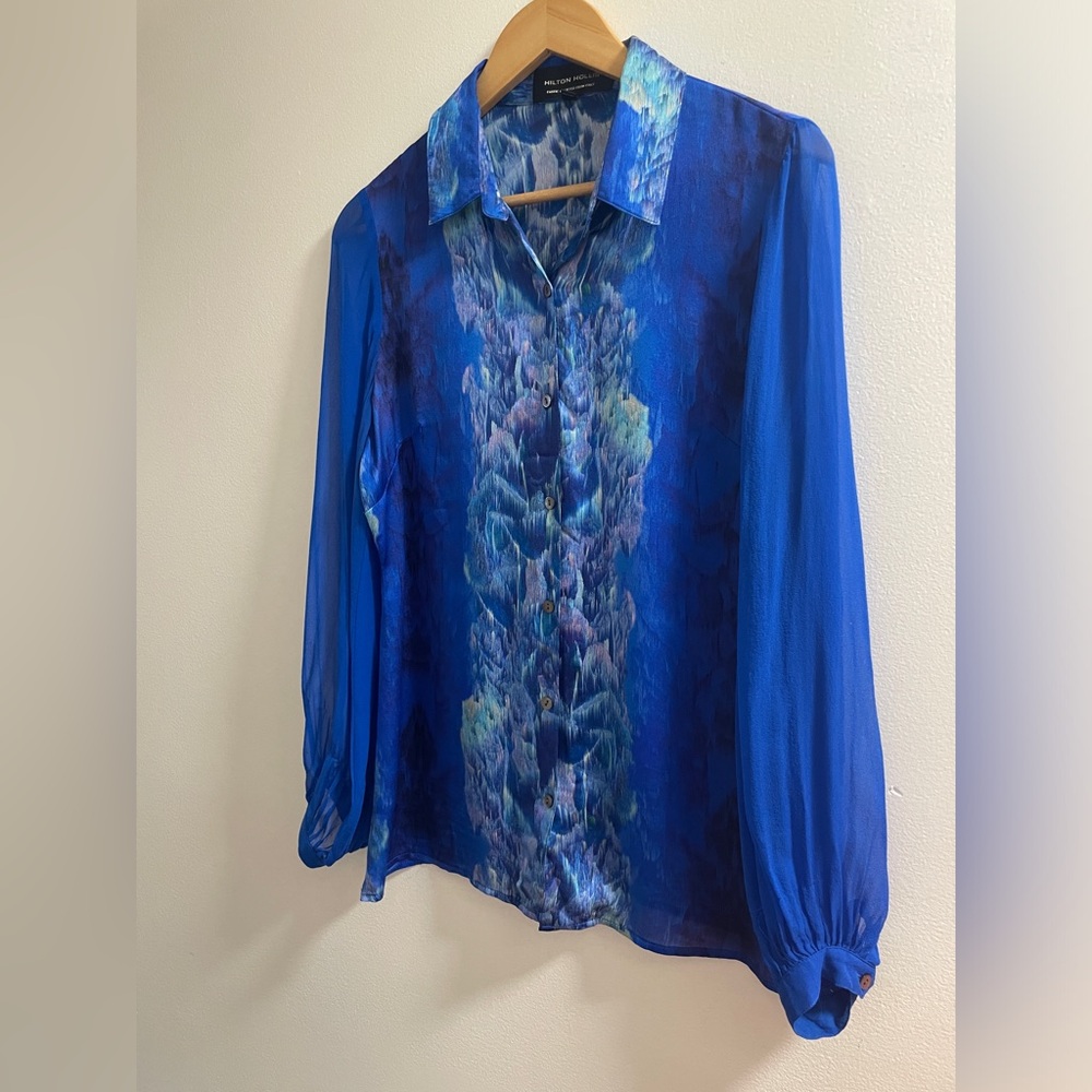 Vibrant Blue Women's Blouse